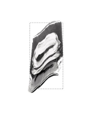 An abstract monochrome smear creates a contemporary background, perfect for adding a modern touch to designs.