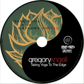 Yang yoga image with text and design.